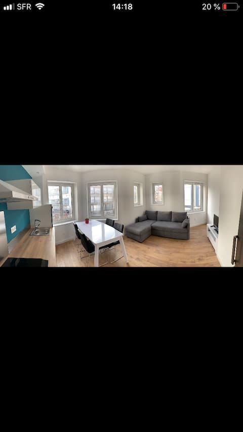 Popular Airbnb listing: Cozy apartment – sea view – 2 bedrooms – Bray-Dunes in Bray Dunes