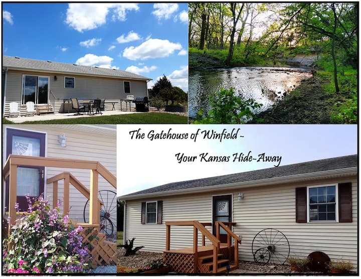 to "The Gatehouse"! Houses for Rent in Winfield, Kansas