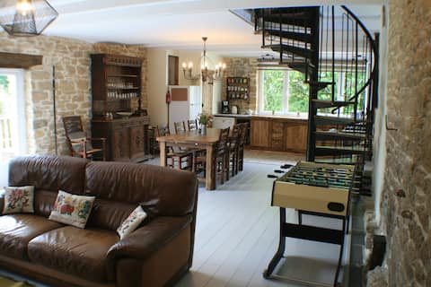 Owl Cottage private pool and garden rural Brittany