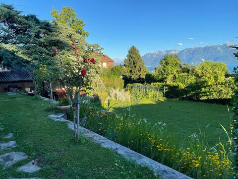 Cheerful 4 bed  home over-looking Lac  Léman