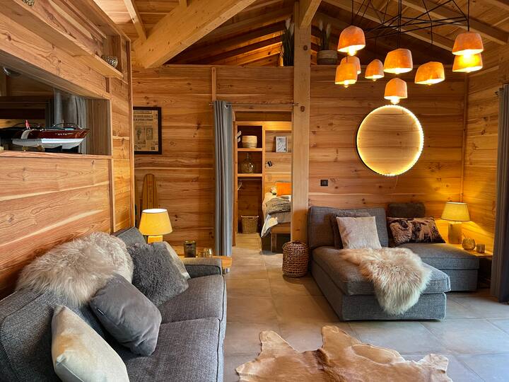 Magnifique Chalet Bord Du Lac Jacuzzi Et Sauna - Biscarrosse