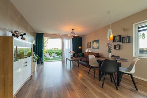 Top performing Airbnb: Tranquility and a garden: Genius Park 2 Gąski + sauna in Gmina Będzino