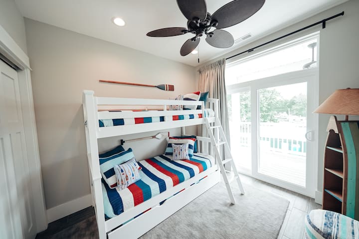 Bedroom 5 located on the third floor
