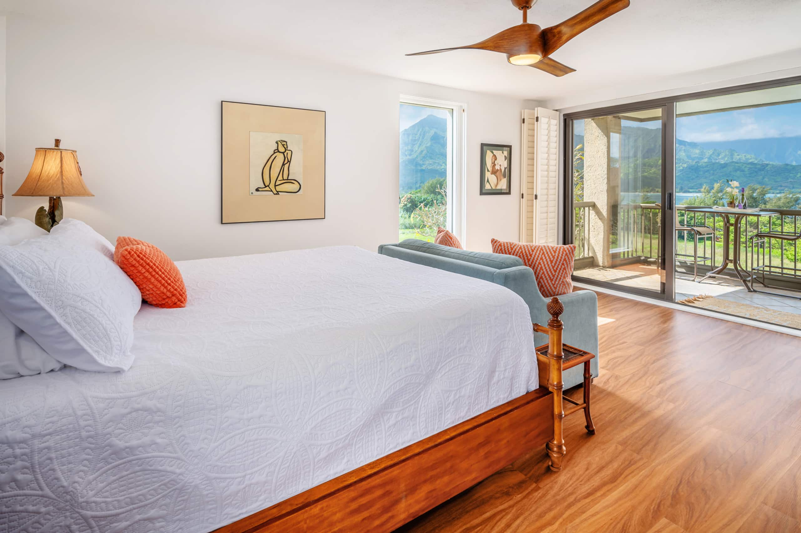 Spectacular views of Hanalei Bay sleeps 3 #9201 - Image 3
