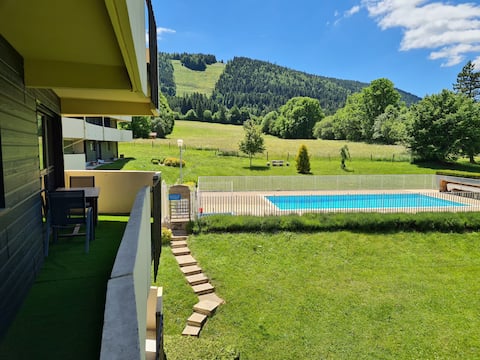 Ski-in/out apartment – Metabief