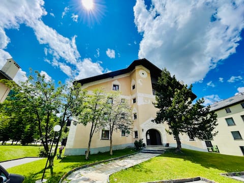 Cosy Studio Apartment in La Punt Chamues-ch