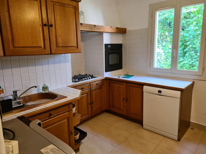 Maison Climatisée Avec Jardin. - Pertuis