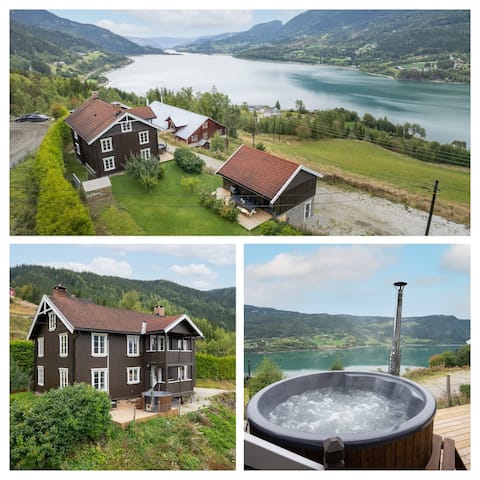 Stamp and Sauna!  Small farms with stunning views!