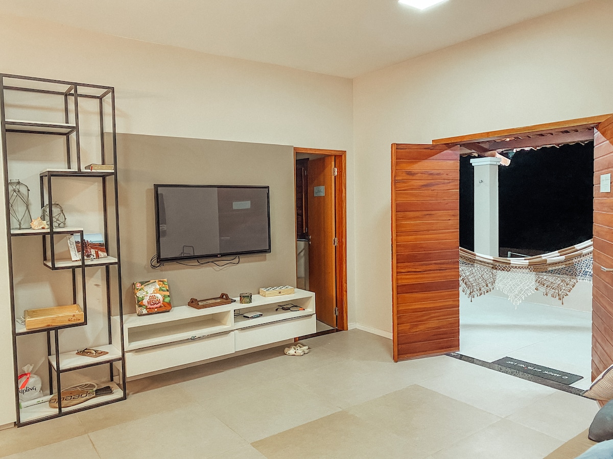 Top Airbnb: Linda Casa de Praia Family with up to 10 people em Beberibe