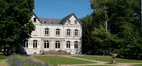 Double suite in Manoir XIX with pool and park