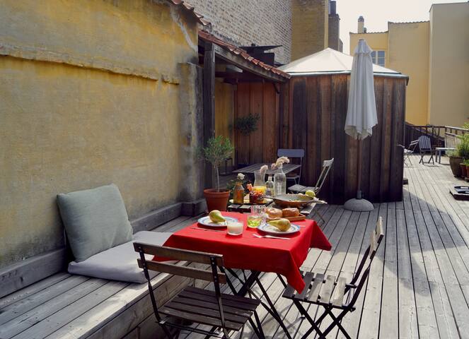 Nyhavn’s spacious apartment & shared roof terrace gallery image 2
