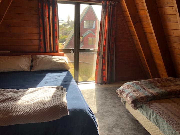 Bedroom 1 - double bed and single bed