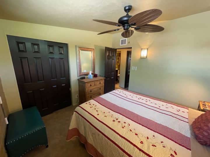 Guest bedroom #2 across from Master bedroom.