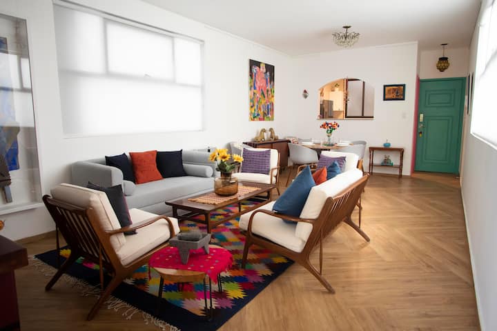 Elegant Art Apartment Central Cdmx - Mexiko-Stadt