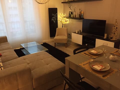 Nice bright T3 60 sqm quiet residence