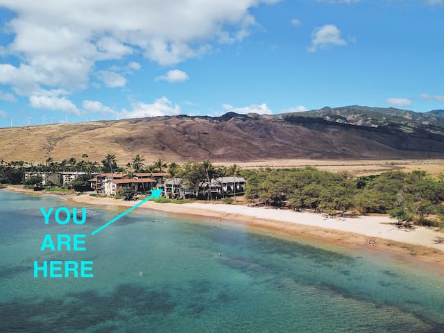 Makani A Kai B4 beachfront Maui, pool, a/c, w/d