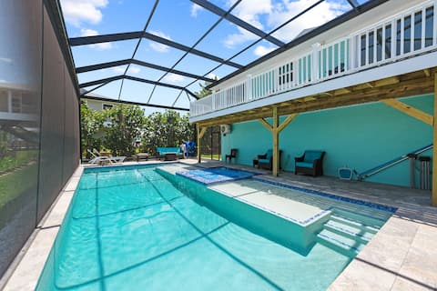 Popular Airbnb listing: Seaside oasis studio with with heated pool in Fort Myers Beach
