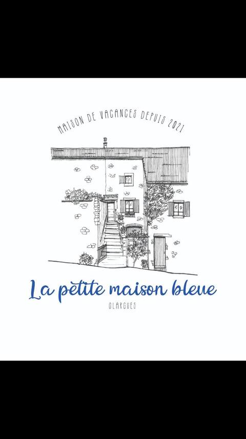 The little blue house