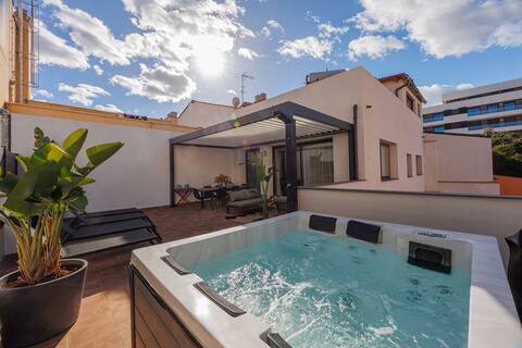 Atico Duplex Playa Area Barcelona with SPA MEDBLAU