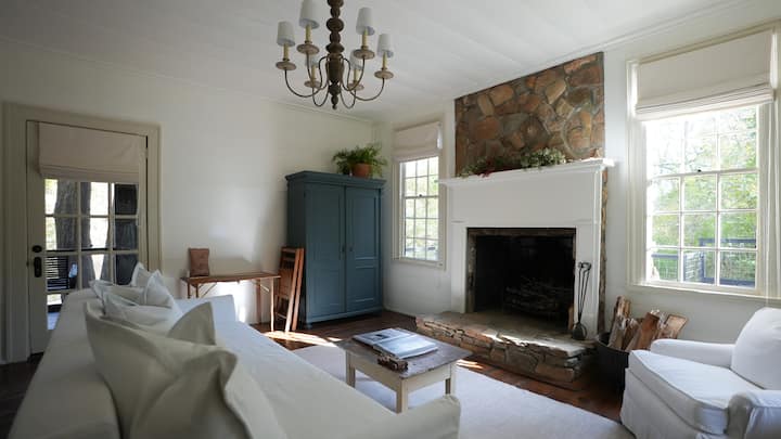 Snuggle up by a toasty fire.