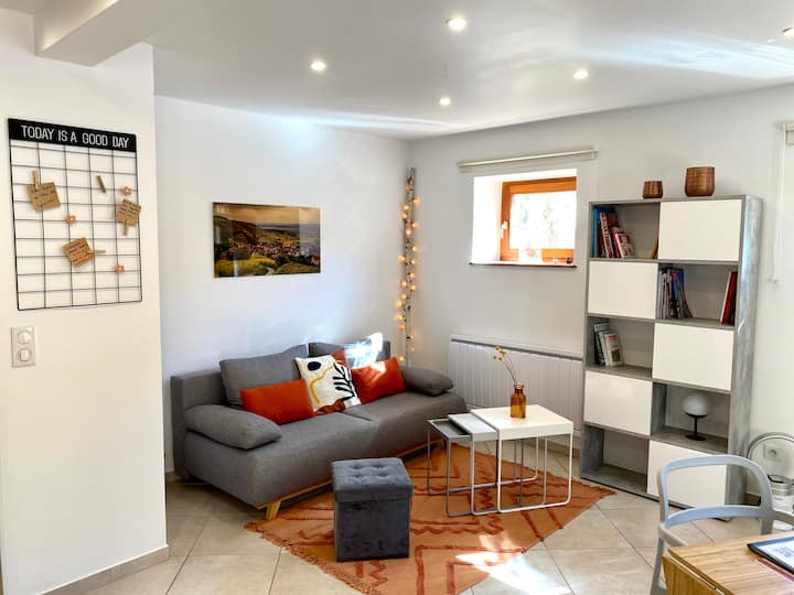 Maison Cosy Avec Terrasse, Entre Vigne Et Montagne - Département Haut-Rhin