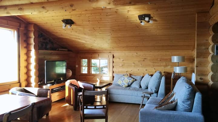 Chalet Spacieux Vue Imprenable Sur Lac Près Pistes - Les Angles