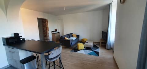 Annonce Airbnb populaire: Luxury apartment in the center of Mâcon 50 m2 à Mâcon