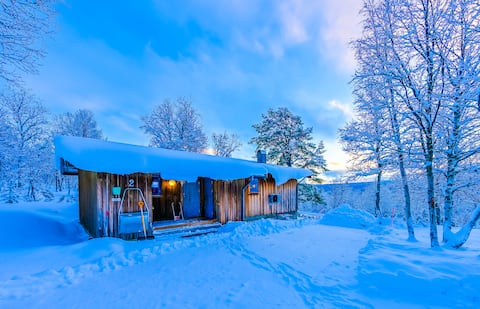 Cozy sports cabin in a genuine mountain village