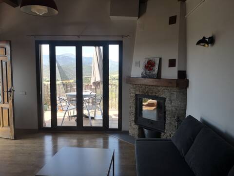 Apartment with a terrace and panoramic views