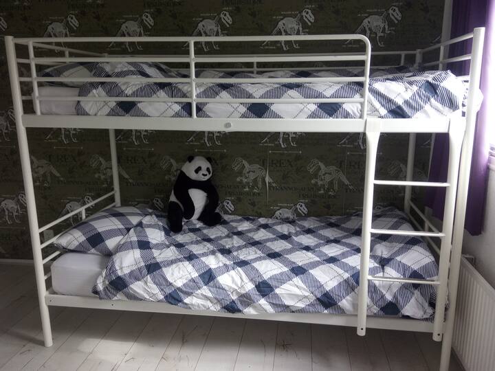 slaapkamer stapelbed  2x90x200