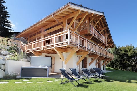 Modern & Cosy Chalet 12 peo. with Mont Blanc view