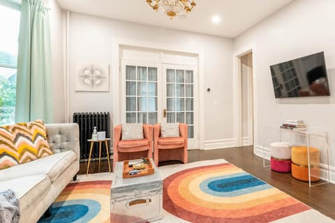 Successful Airbnb property: Modern & Bright 2-Bedroom in a 1905 Victorian in Yonkers