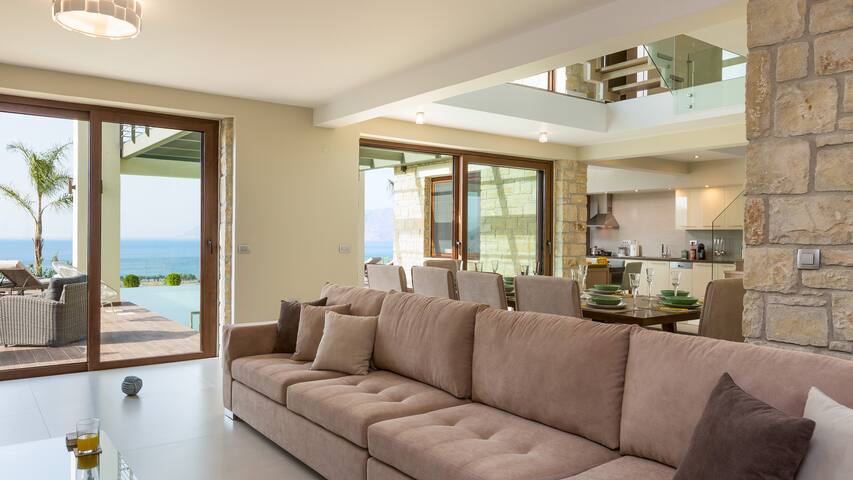 Villa Emilia Heated Pool Stunning sea & city view gallery image 5