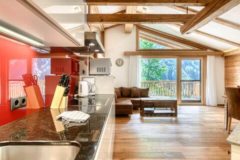 3 bedroom FW Zimba - Dahoam with sauna and balcony