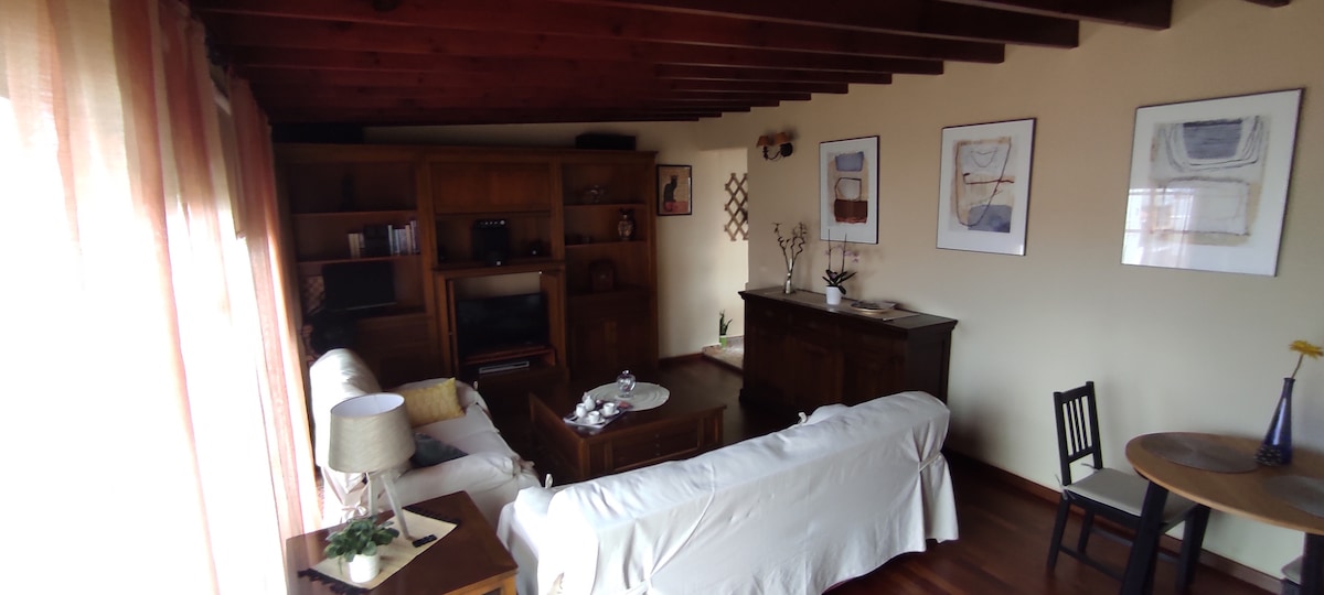 Top Airbnb: Fantastic penthouse in the center with a terrace. in Santa Cruz De La Palma