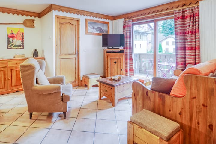 Ultra-centre Vue Mont-blanc 2 Chambres, 2 Sdb 2 Wc - Chamonix-Mont-Blanc