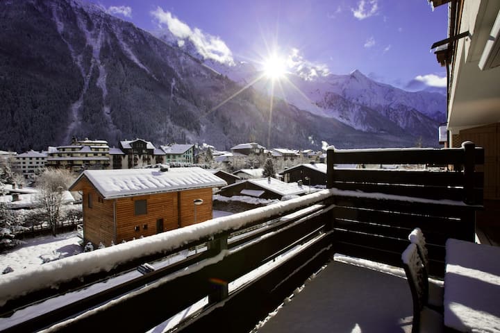 168 M², 3 Chambres, Sauna, Gym, Terrasse, Mt Blanc - Chamonix-Mont-Blanc