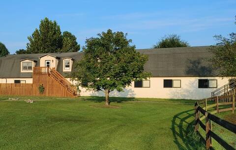Horse farm apartment, 2 bedrooms