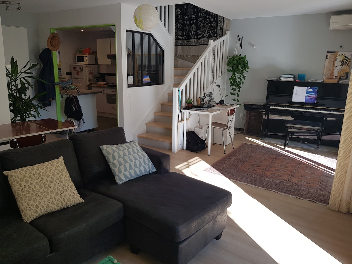 Popular Airbnb listing: Charming garden house in Montpellier in Mosson