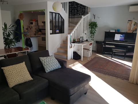 Annonce Airbnb populaire: Charming garden house in Montpellier à Mosson