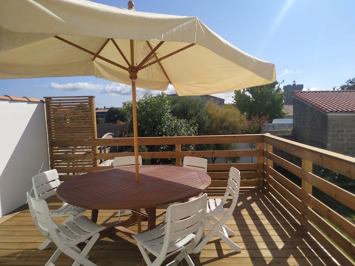 Haus mit Garten im Herzen der Stadt in La Chaume
