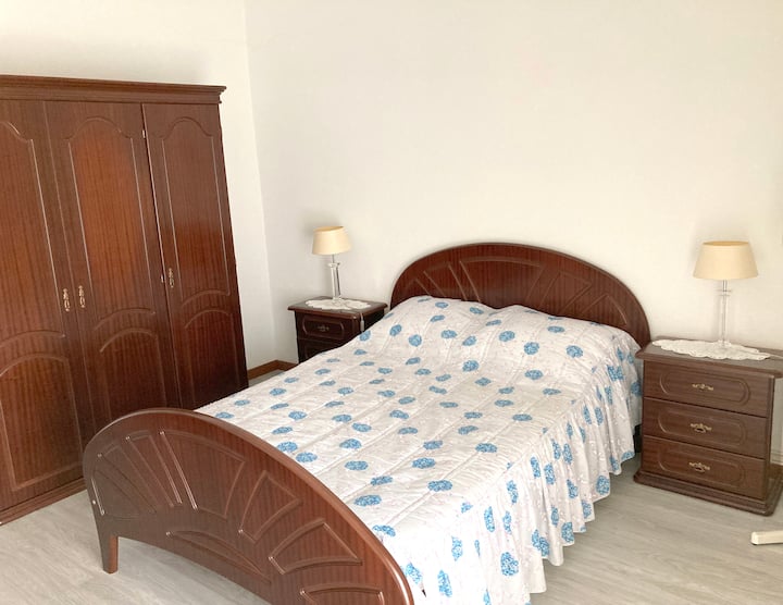 Bedroom 3 with double bed, dresser and wardrobe (attic)