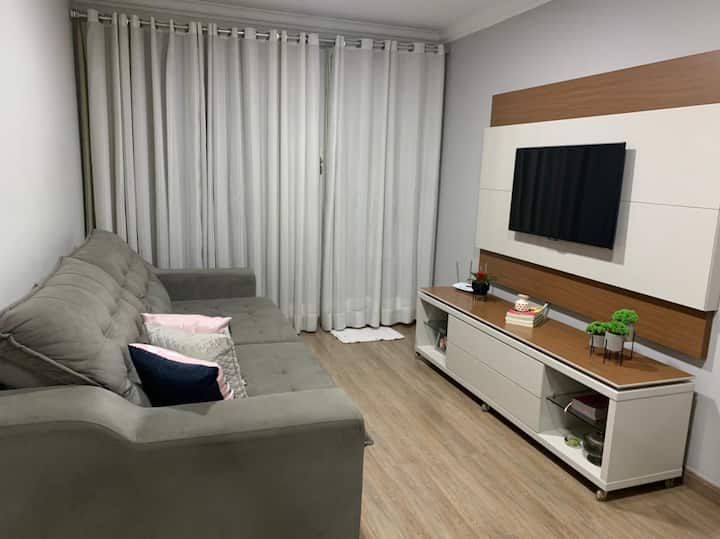 Apartamento Aconchegante Com Estacionamento - Ipatinga