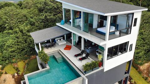 NEW VILLA PANORAMIC lagoon 180 ° view