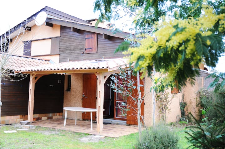 Pavillon Classé 2 * Avec Jardin à 150m Du Lac - Carcans