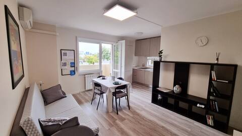 Top performing Airbnb: Comfortable two-room apartment near offices and the metro in Brescia