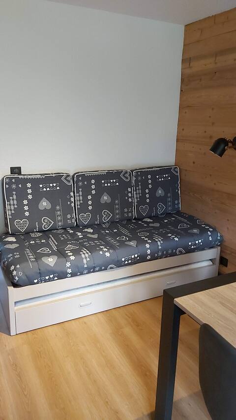Popular Airbnb listing: Valmorel station: Cozy nest, with all amenities. in Les Avanchers Valmorel