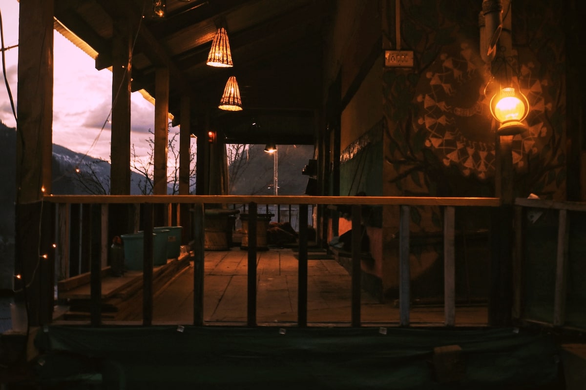 Banjara Barracks mountain view