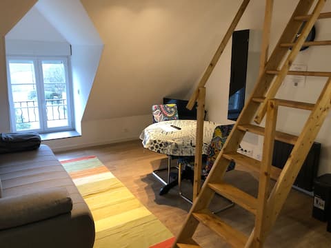 New studio in 16th century house near Alençon and Mans