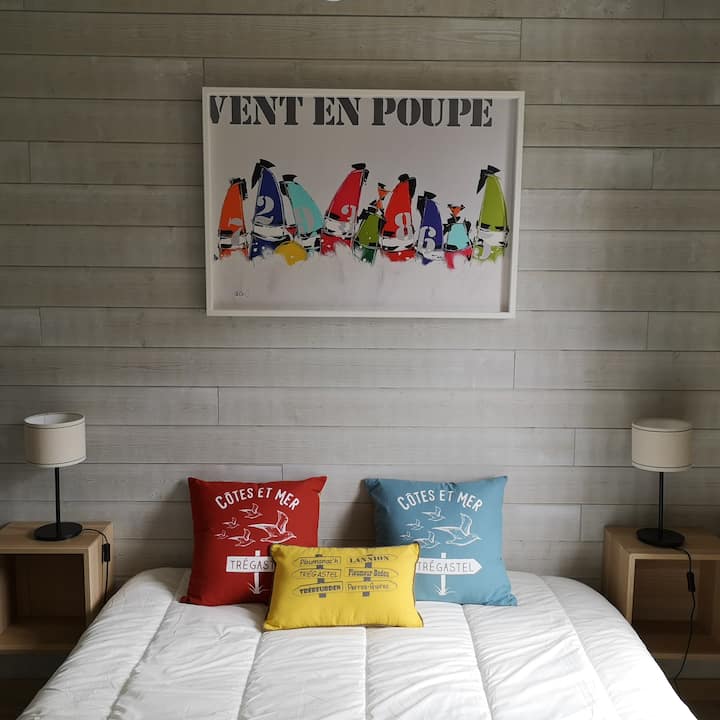 el dormitorio, cama 160 x 200